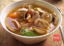 韩式泡菜蛤蜊汤的做法图解12