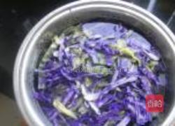 糖醋双色甘蓝的做法图解4