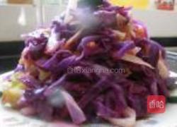 糖醋双色甘蓝的做法图解7