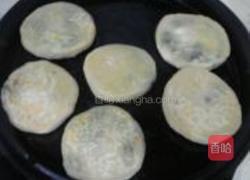 莴笋叶鸡蛋馅饼的做法图解11