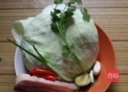 手撕包菜的做法图解1