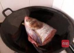 蟹味菇鱼头豆腐煲的做法图解7