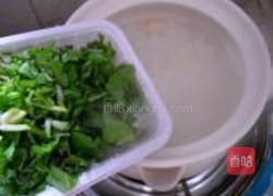 荠菜黄豆粥的做法图解6