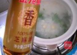 荠菜黄豆粥的做法图解7
