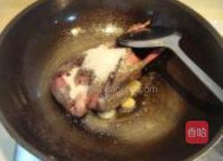 三杯乳鸽彩蔬饭的做法图解7