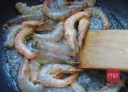 咖喱粉丝虾的做法图解4