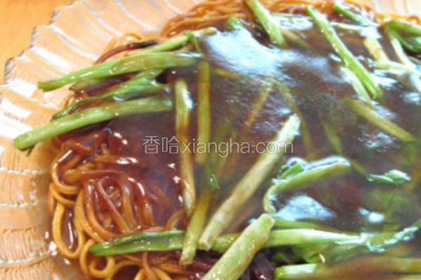 蠔油双面黄炒面