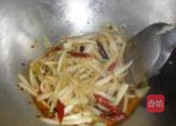 醋溜白菜帮的做法图解5