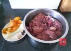 陈皮卤鸡肝的做法图解1