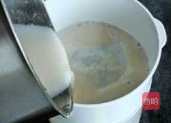 花生莲子豆浆的做法图解7