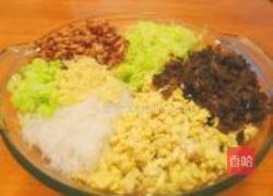 西葫芦鸡蛋素包子的做法图解6