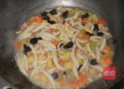 五彩鲜蔬剪刀面的做法图解11