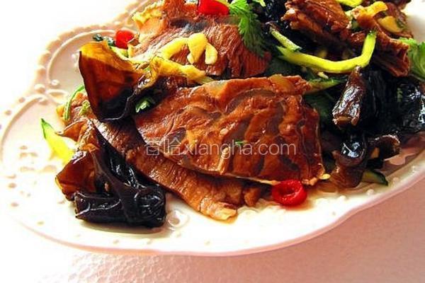 老醋牛肉