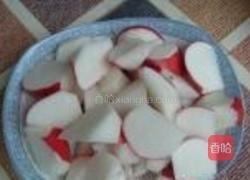 蚝油爆萝卜的做法图解3