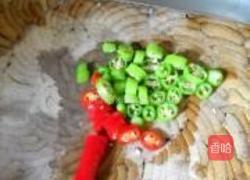 酸豆角炒鸽肫的做法图解4