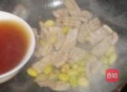 青椒银杏炒腰花的做法图解5