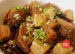 鸡腿烧豆腐的做法图解8