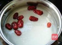 糯米芋头红枣粥的做法图解5