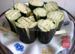 菊花茄子的做法图解8