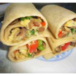 煎饼卷咸豆粒干子的做法[图]
