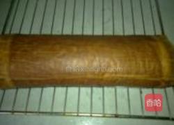 香蕉蛋糕卷的做法图解13