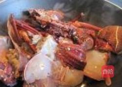 姜葱炒澳洲龙虾的做法图解4