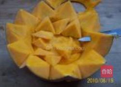 红豆南瓜粉蒸肉的做法图解3