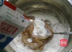 可可核桃煎饼的做法图解2