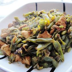 豇豆鸡块的做法[图]