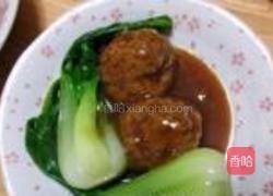 红烧狮子头的做法图解17