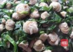 韭菜炒蚬肉的做法图解6