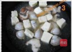 蛤蜊豆腐盖饭的做法图解3