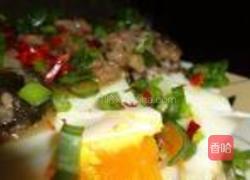 梅菜蒸肉蛋的做法图解5