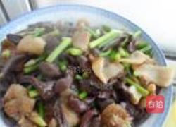 红蘑蒜苔的做法图解9