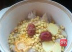 黄豆花生猪蹄煲的做法图解12