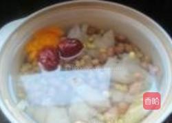 黄豆花生猪蹄煲的做法图解13