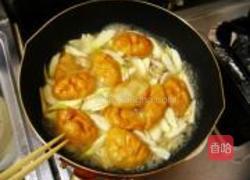 茭白煨面筋的做法图解4