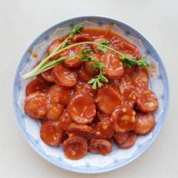 蒜香蕃茄香肠的做法[图]