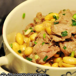 黄豆焖牛肉的做法[图]
