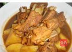 土豆炖排骨的做法图解7