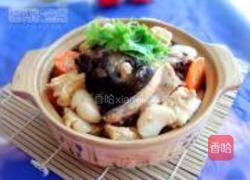 砂锅鱼头冻豆腐煲的做法图解8