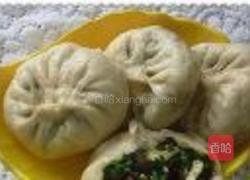 木耳肉末韭菜包子的做法图解12