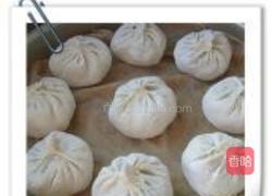 木耳肉末韭菜包子的做法图解11