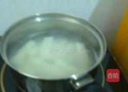 鲜玉米汁捞山药的做法图解7
