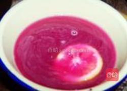 柠檬胭脂藕的做法图解4