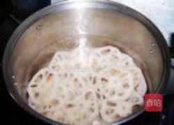 柠檬胭脂藕的做法图解5