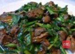韭菜炒鸡肝的做法图解5