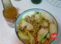 蛤蜊丝瓜蒸蛋的做法图解7