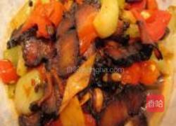 酱油肉炒双素的做法图解5