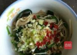 凉拌菠菜金针菇的做法图解9